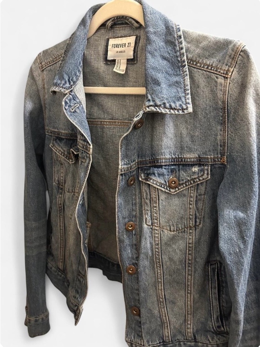 Forever 21 Medium Blue Denim Jacket